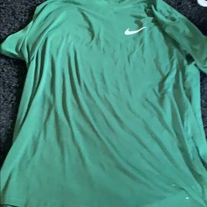 Nike green shirt!